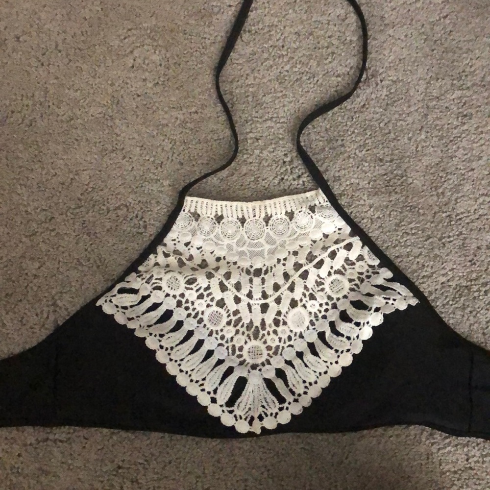 Halter Top Bathing Suit Set